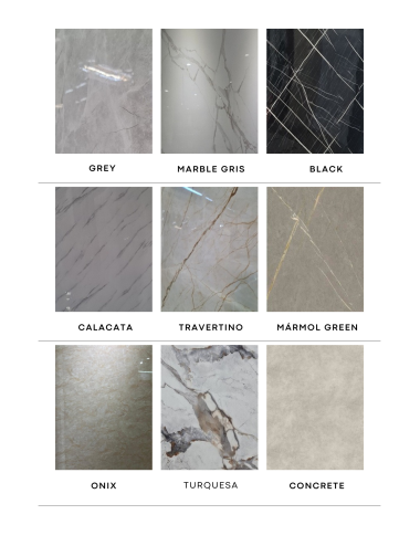PLANCHAS UV MARMOL