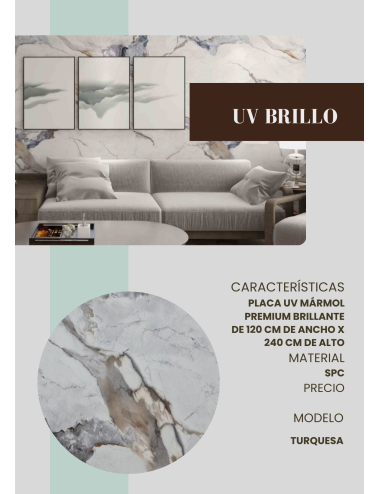PLANCHAS UV MARMOL